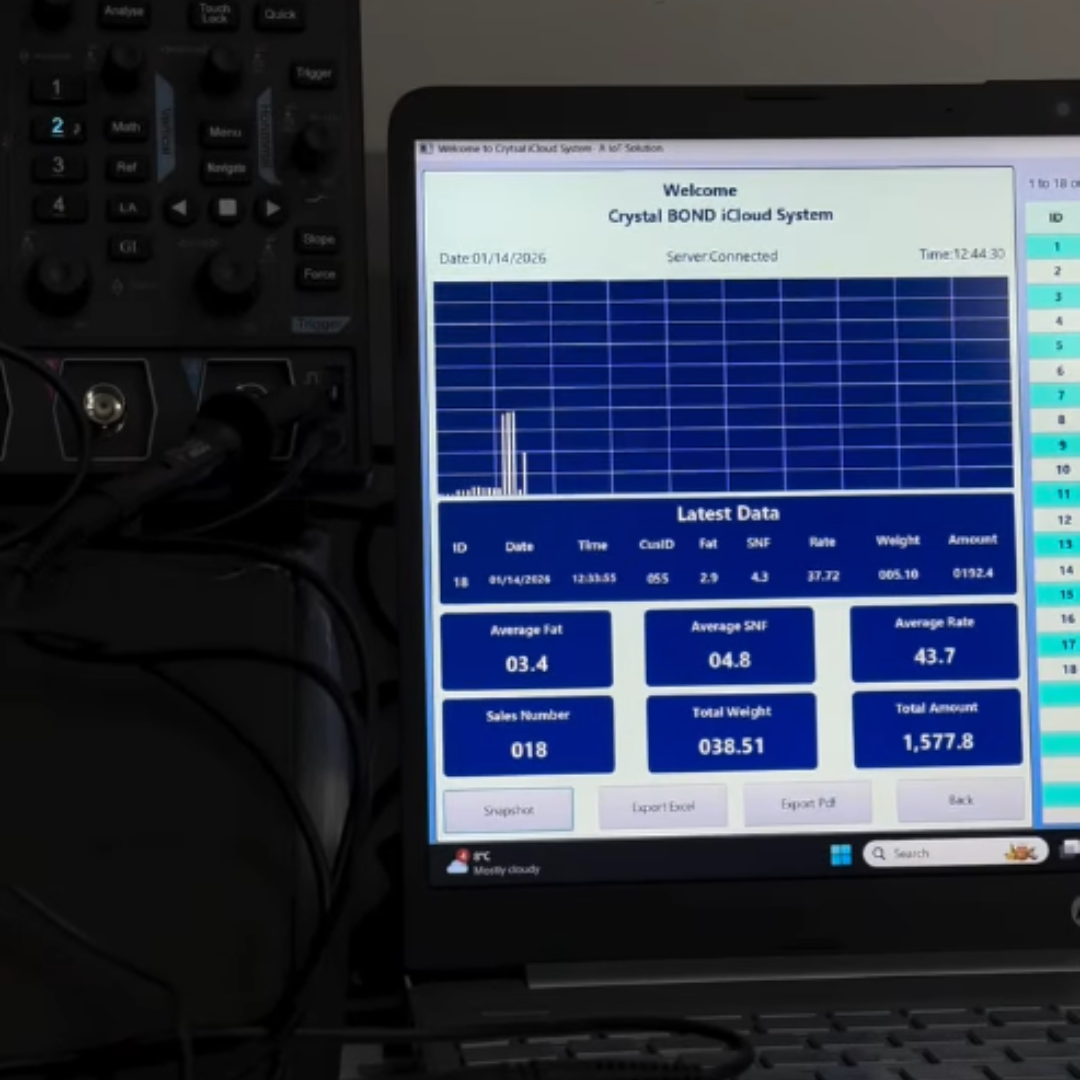 Ultrasonic Milk Analyzer Pro